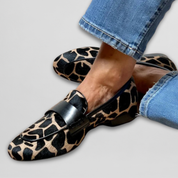 deVera™ | Mocasines con estampado de leopardo