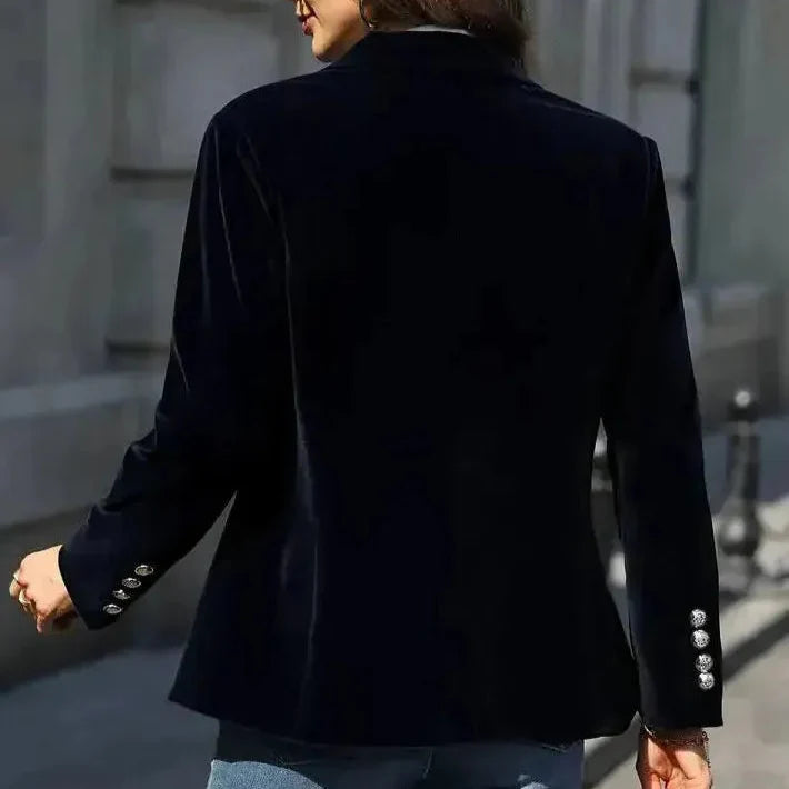 Clarissa | Blazer in velluto raffinato premium