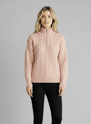 Amy Sweater with Zipper