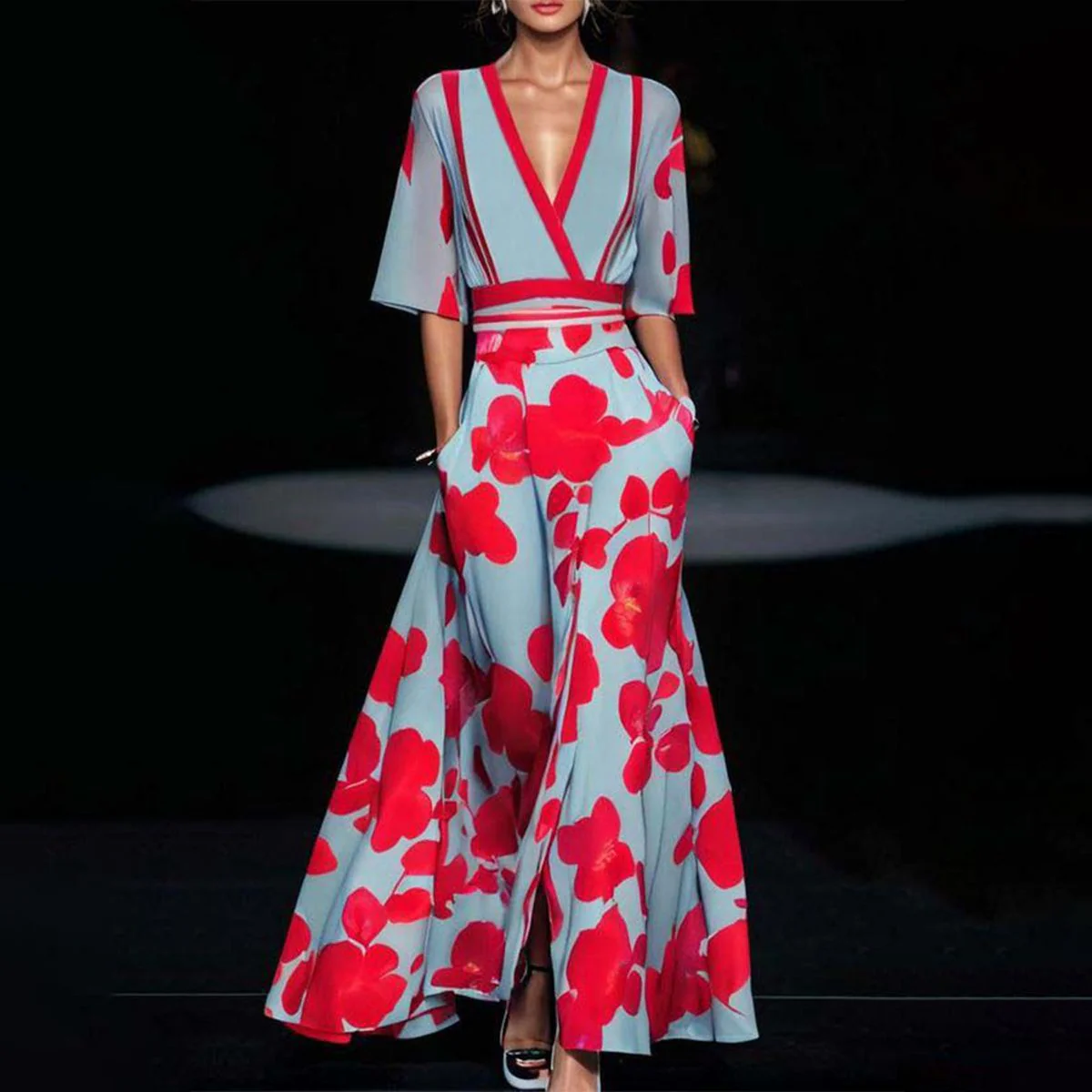 Mia | Vestito Floreale Classico