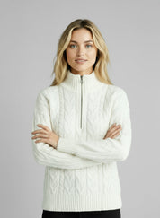 Amy Sweater with Zipper