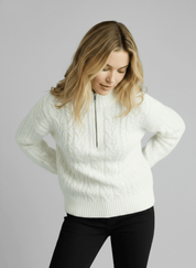 Amy Sweater with Zipper