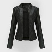 Pia | Giacca in pelle elegante e alla moda