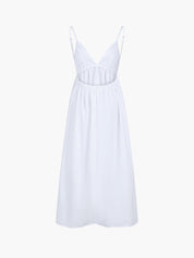 Coastal Cowgirl Open Back Long Dress