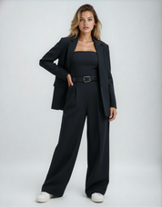 Paula x Clara™ - Conjunto de corpiño + chaqueta para mujer: estilo elegante y moderno