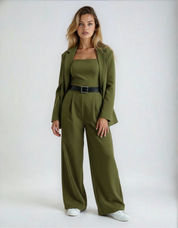 Paula x Clara™ - Conjunto de corpiño + chaqueta para mujer: estilo elegante y moderno
