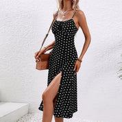 Alisha | Abito midi a pois