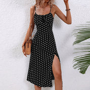Alisha | Abito midi a pois