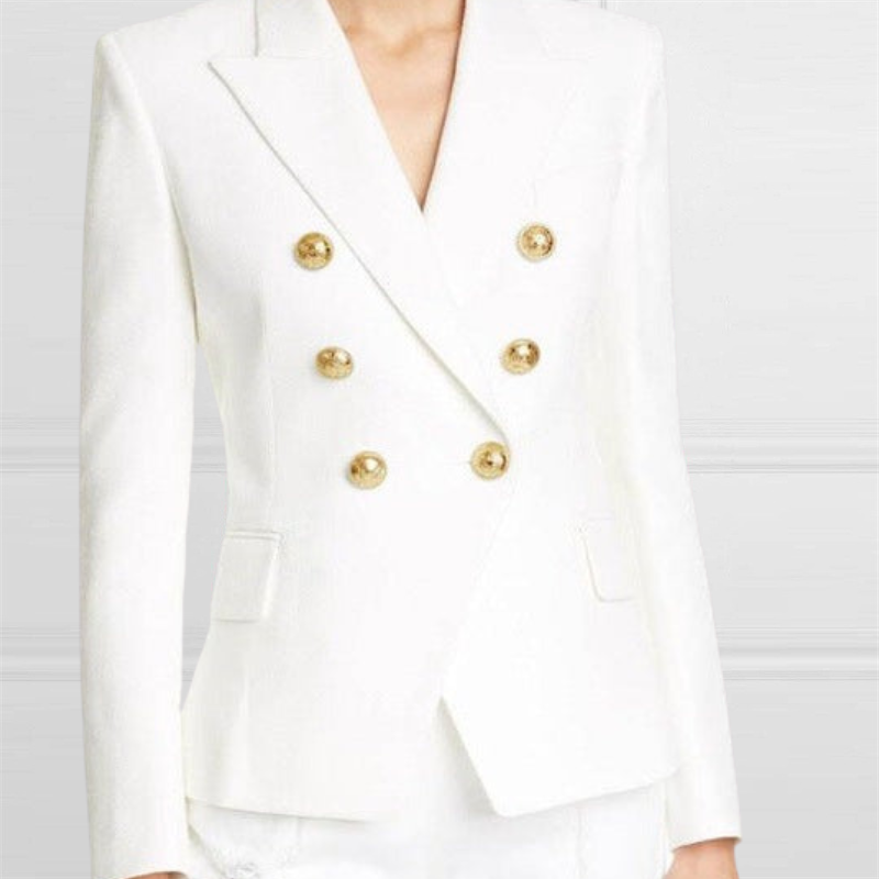 Eleonora | Blazer sartoriale con bottoni dorati