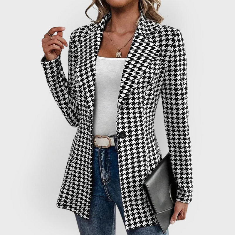 Bella | Blazer raffinato in cotone lavorato