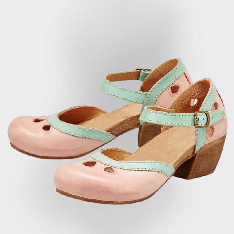 Costanza | Sandali vintage in pelle con cinturino