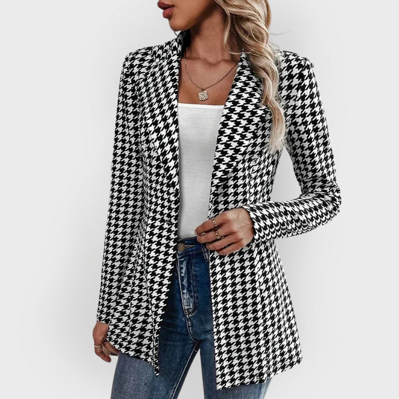 Bella | Blazer raffinato in cotone lavorato
