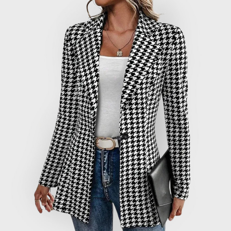 Bella | Blazer raffinato in cotone lavorato