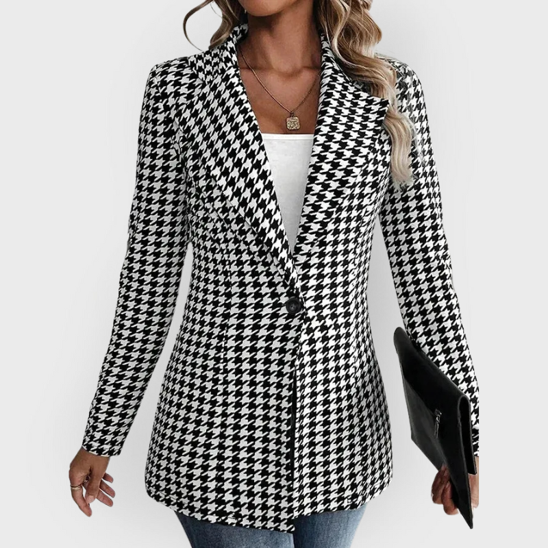 Bella | Blazer raffinato in cotone lavorato