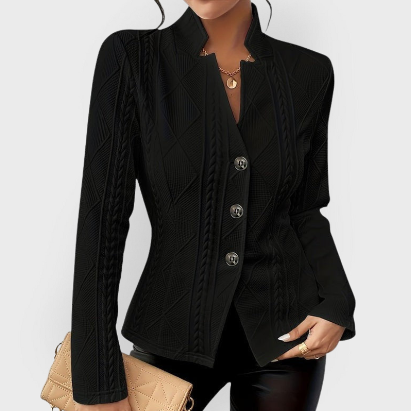 Carlotta | Blazer moderno in tessuto elasticizzato