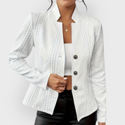 Carlotta | Blazer moderno in tessuto elasticizzato