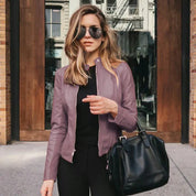 Pia | Chaqueta versátil de piel de alta calidad