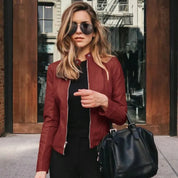 Pia | Chaqueta versátil de piel de alta calidad