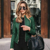 Pia | Chaqueta versátil de piel de alta calidad
