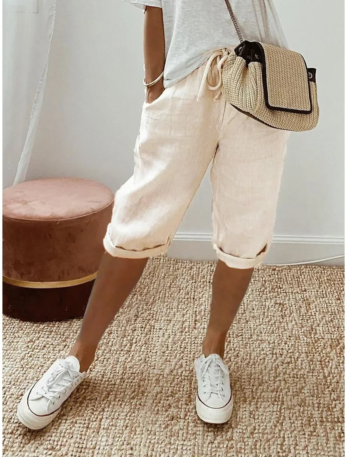 Altea | Eleganti Pantaloni in Stile Hawaiano