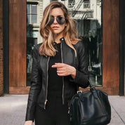 Pia | Chaqueta versátil de piel de alta calidad