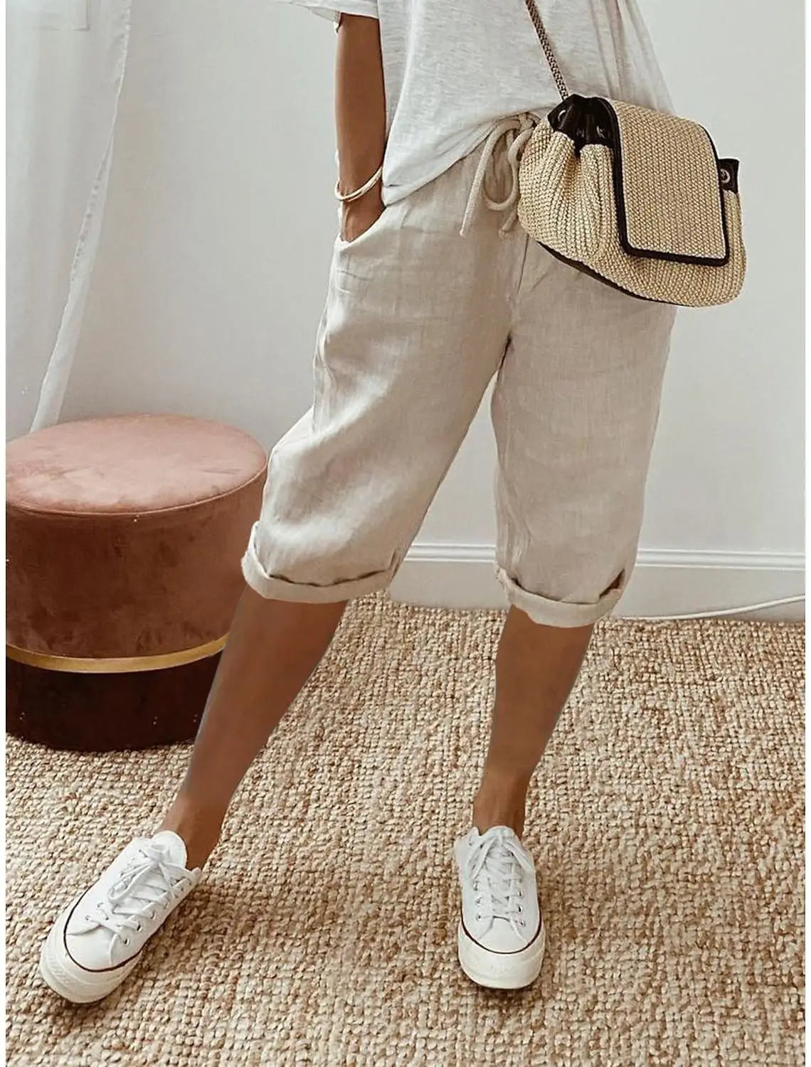 Altea | Eleganti Pantaloni in Stile Hawaiano