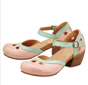 Costanza | Sandali vintage in pelle con cinturino