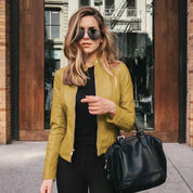Pia | Chaqueta versátil de piel de alta calidad