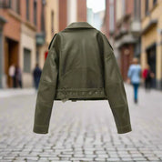 Pia | Giacca versatile in pelle di qualità