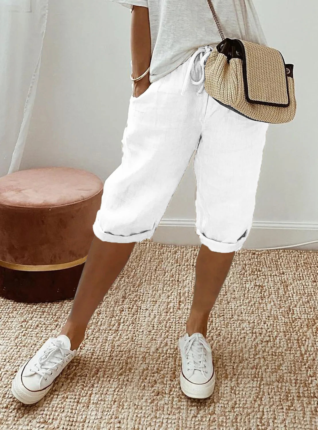 Altea | Eleganti Pantaloni in Stile Hawaiano