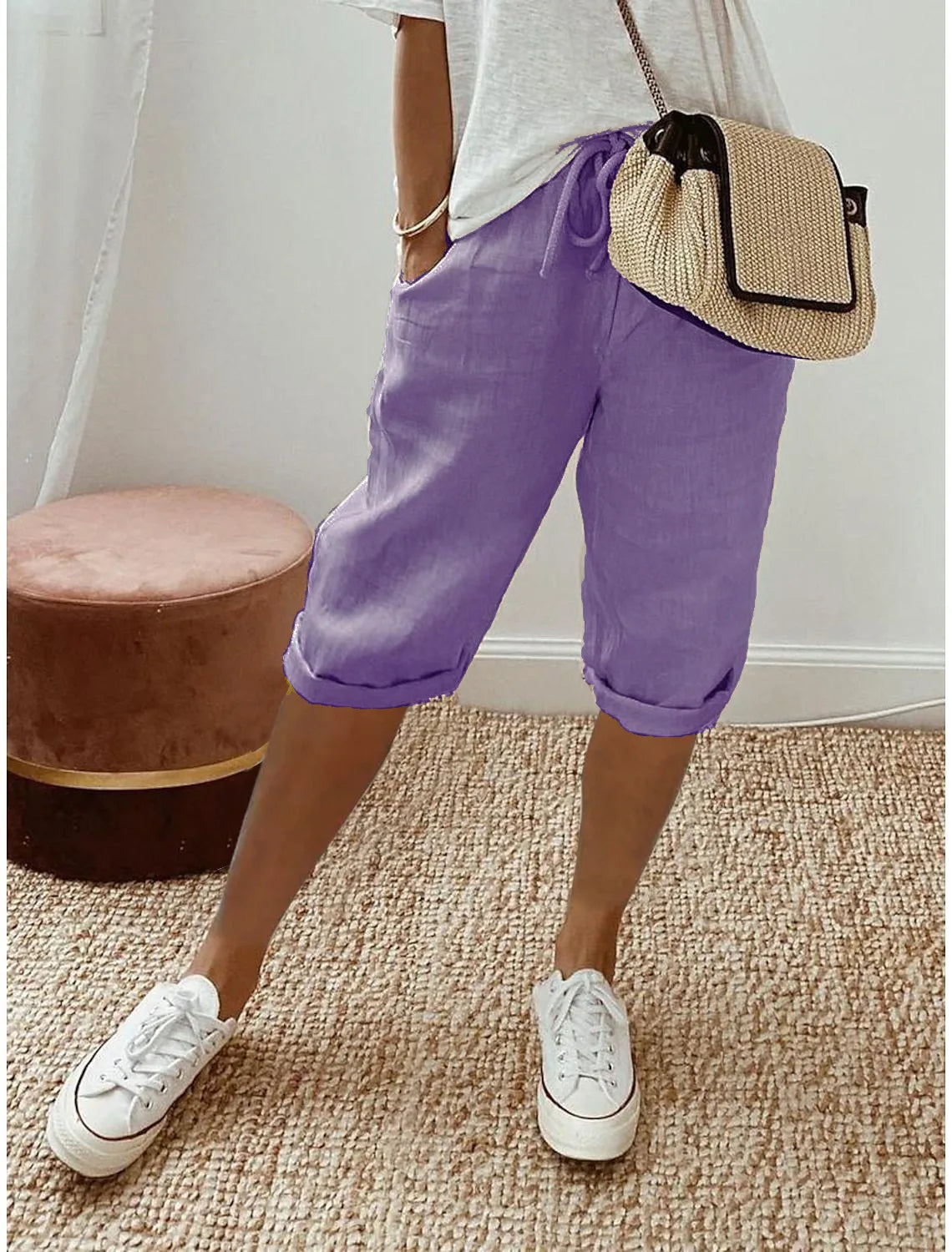 Altea | Eleganti Pantaloni in Stile Hawaiano