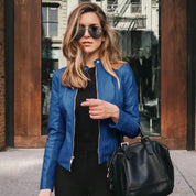 Pia | Chaqueta versátil de piel de alta calidad