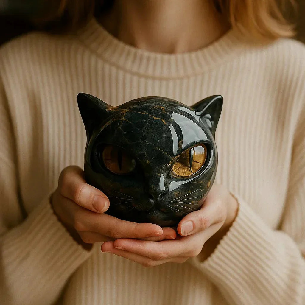 Amon | Statua portafortuna del Gatto Custode