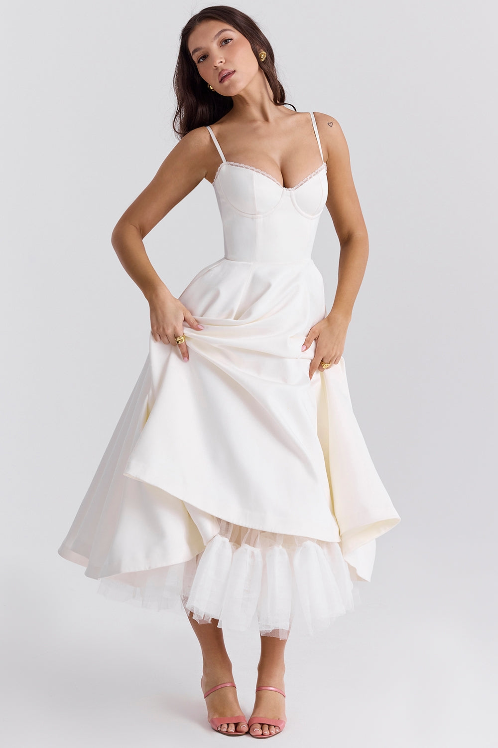 Cindy™ | Vestido midi de tul