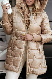 Devera™ | Elegante abrigo de invierno con capucha y acolchado