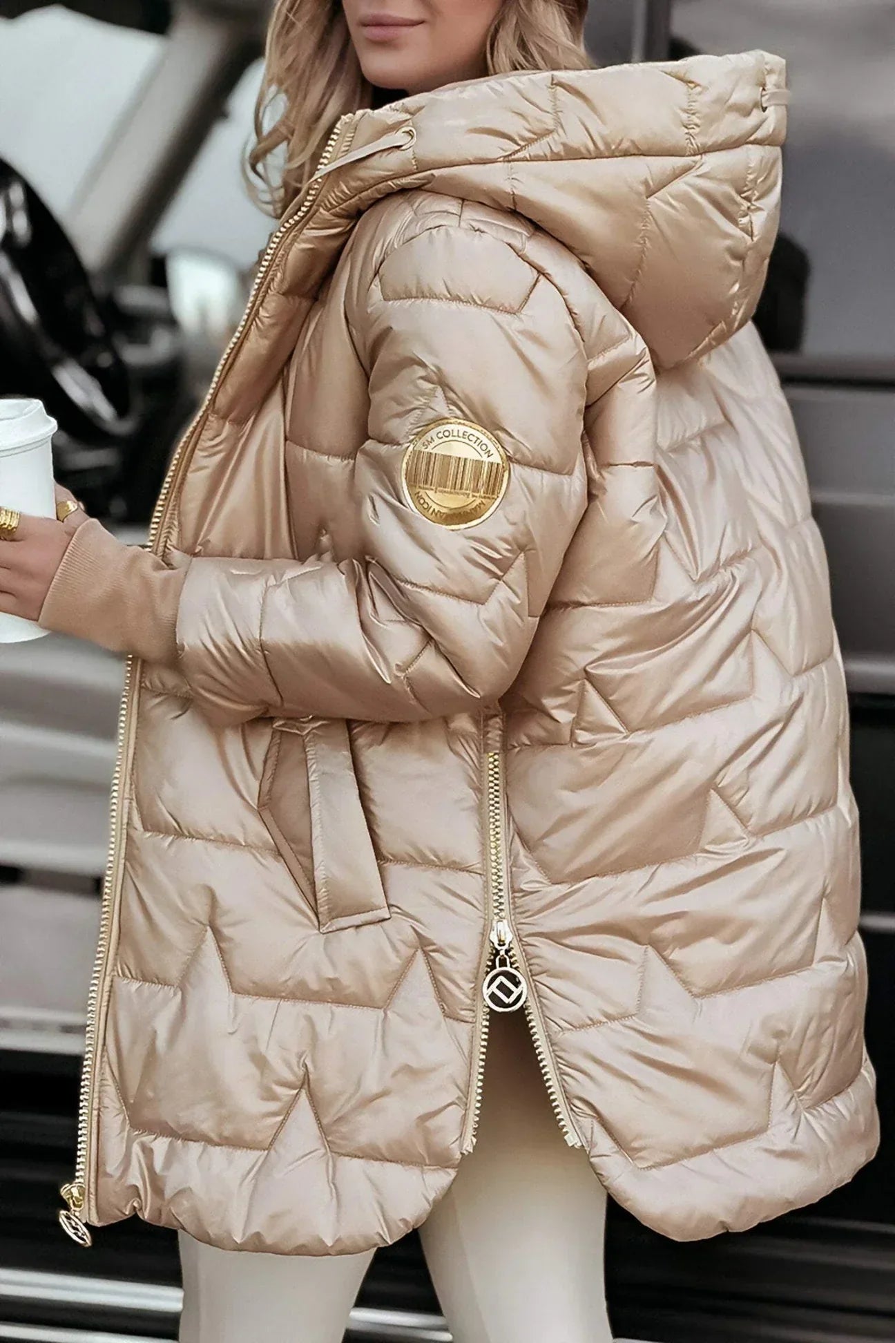 Devera™ | Elegante abrigo de invierno con capucha y acolchado