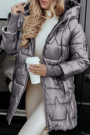 Devera™ | Elegante abrigo de invierno con capucha y acolchado