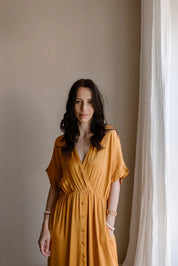 Devera™ | Vestido Cobre Bohemio