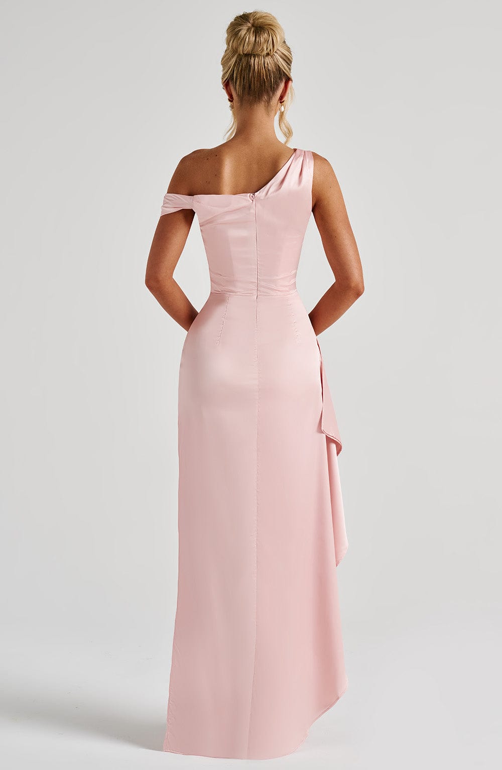 Vestido largo Juliene - Rosa palo