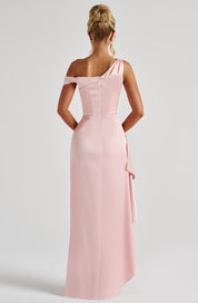 Vestido largo Juliene - Rosa palo