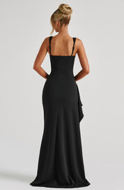 Vestido largo Katana - Negro