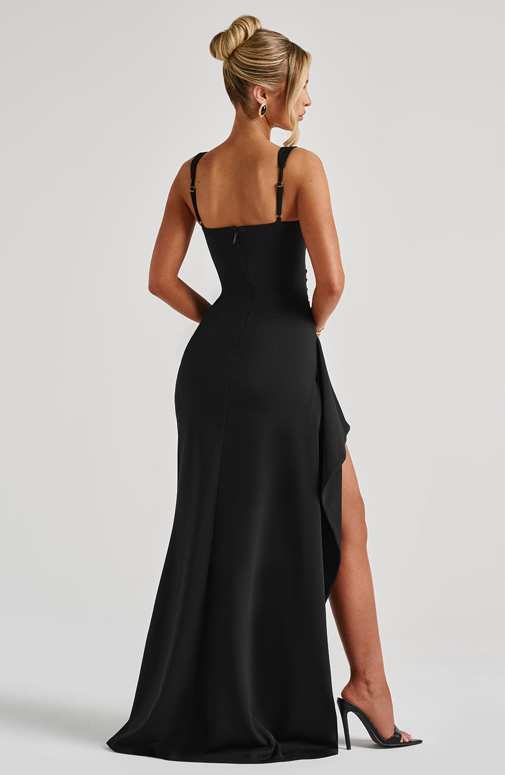 Vestido largo Katana - Negro