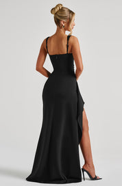 Vestido largo Katana - Negro