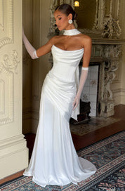 Vestido largo Kensington - Marfil