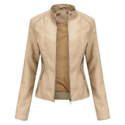 Pia | Giacca in pelle elegante e alla moda