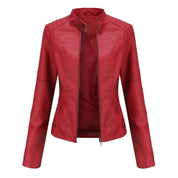 Pia | Giacca in pelle elegante e alla moda