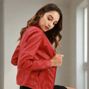 Pia | Giacca in pelle elegante e alla moda