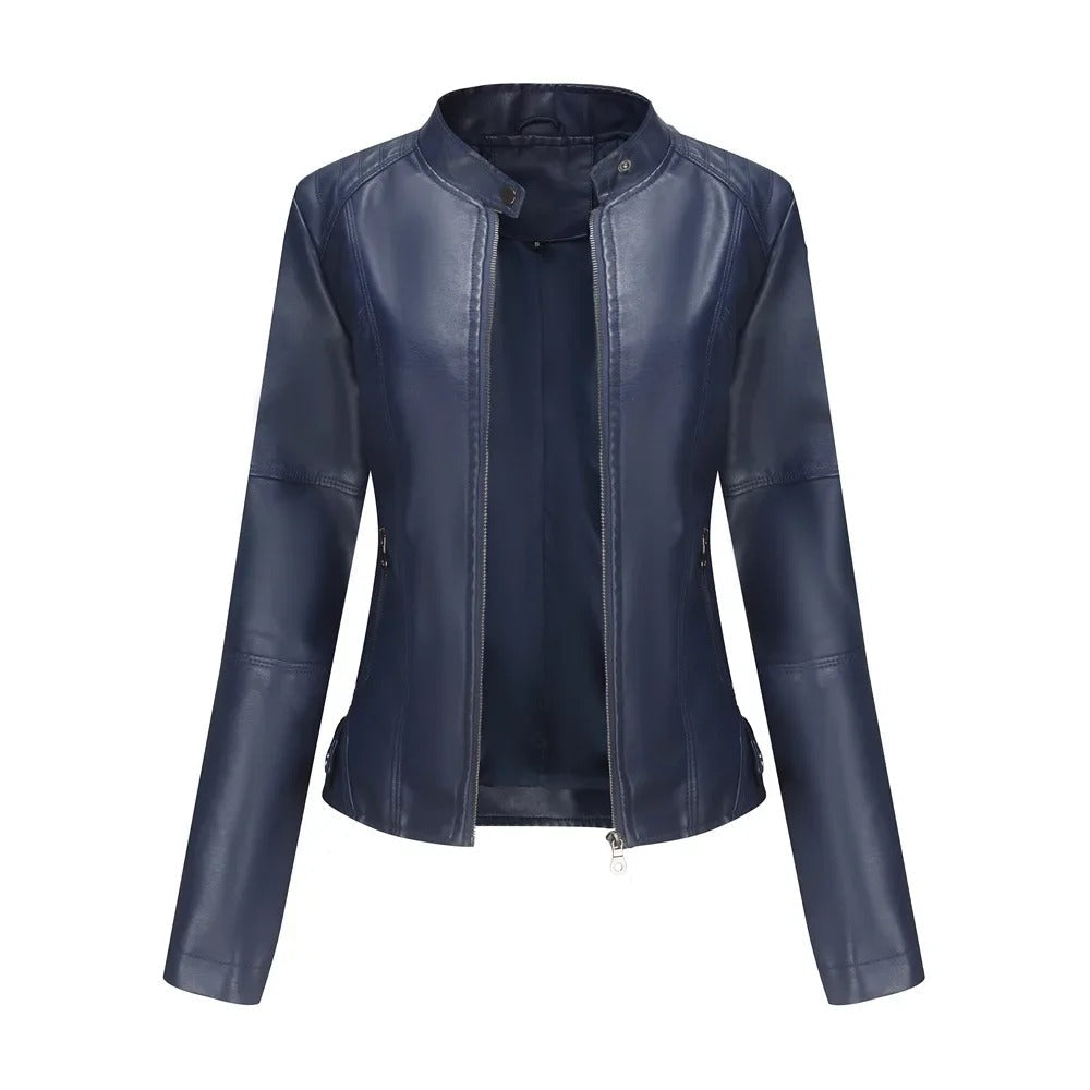 Pia | Giacca in pelle elegante e alla moda