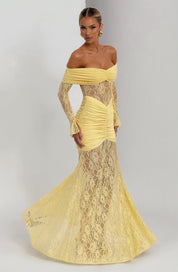 Maxi Vestido Sauline - Limón