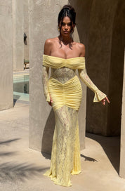 Maxi Vestido Sauline - Limón